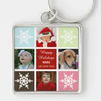 four photos collage Mod keychain