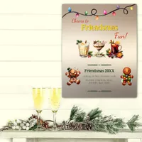 Friendsmas Party Poster