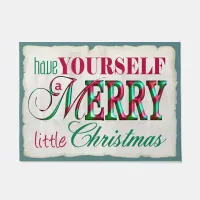 Merry Little Christmas ID697 Doormat