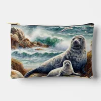 Coastal Wildlife Accessory Pouch