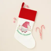 Gnomie Christmas Stocking