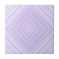 Geometric Diamond Purple And Lilac Bathroom Ceramic Tile