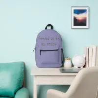 Proud to be an Artist! Printed Backpack