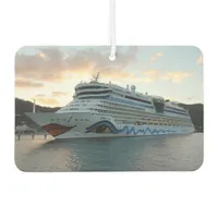 AIDAluna Cruise Ship in Road Town on Tortola Air Freshener