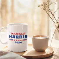 Vote Kamala Harris 2024 Campaign Coffee Mug