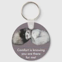 Sweet Dreams Ferrets Keychain