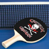 Captain Grandpa Ping Pong Paddle