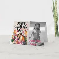 *~* Loving Whimsical Mother's Day Photo AP72 Mom Thank You Card