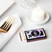 Customizable Disco Wedding Matchboxes