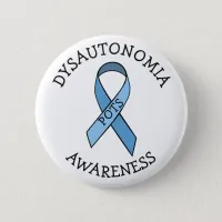 Dysautonomia Blue Awareness Ribbon Pin