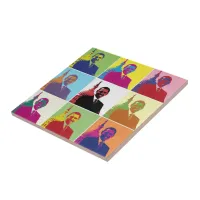 President Obama Pop Art Tile