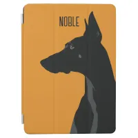 Noble Black Doberman iPad Air Cover