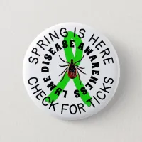 Spring is Here, Check for Ticks Button