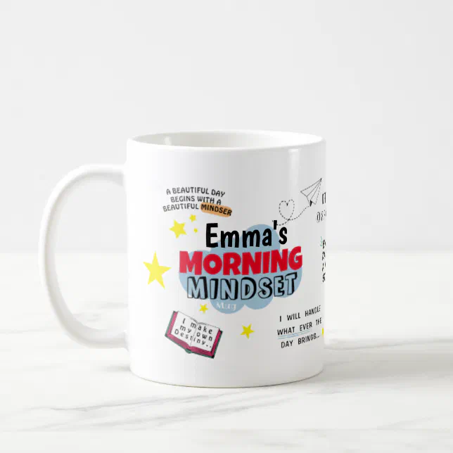 Customized The Morning Minds Motivational mug