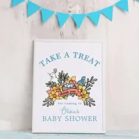 Easter Baby Shower Treat Favor Table Sign