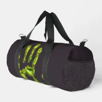 Glowing Ghoul Handprint Duffle Bag