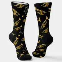 Trumpet Pattern Socks