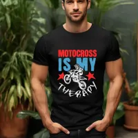 Motor Cycle is My Therapy T-Shirt