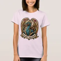 She wants the Dragon Stain Glass Design T-Shirt