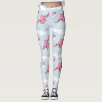 Flying Pigs Leggings