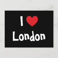 I Love London Postcard