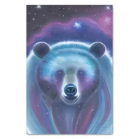 Cosmic Bear decoupage Tissue Paper