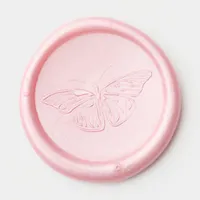 Butterfly Wildlife Nature Wax Seal Sticker