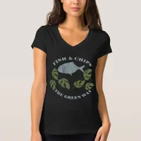 Aquaponics Fish & Chips the Green Way T-Shirt