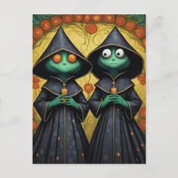 Cartoon Nuns Postcard