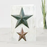 Barn Stars, Birthday Card