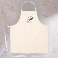 Personalized Script Apron - Blush Pink