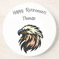 Funny Retirement Joke No More Work Celebration Coaster