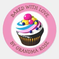 Homemade Cupcake | Personalized Food Labels