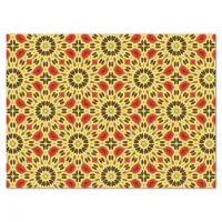 Stylish Oriental Colorful Mosaic Geometric Pattern Tissue Paper