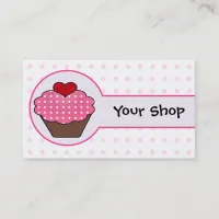 cupcake business Cards