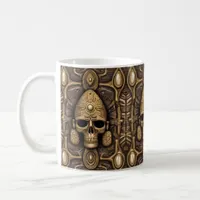 Aztec Stellar Symmetry: Cosmic Pattern Coffee Mug