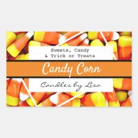 Happy Halloween Candle Corn Labels