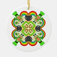 Happy St Patrick's Day  Ceramic Ornament