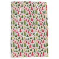 Multicolor Christmas Tree Medium Gift Bag