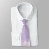 Lavender Watercolor Necktie