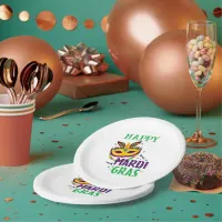 Mardi Gras Paper Plates 