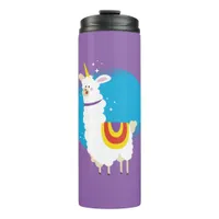 Alpaca Unicorn Thermal Tumbler