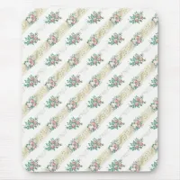 Vintage Rose Pattern - Mousepad