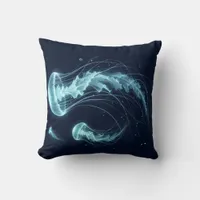 Glowing Ocean: Jellyfish Inspired Throw Pillows