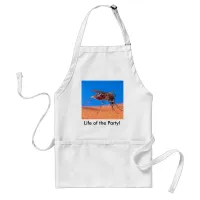 Funny Life of the Party Biting Mosquito Blood Adult Apron