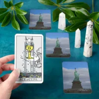 Statue of Liberty Island NYC New York City Tarot