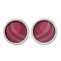 Cricket Player Cricket Balls Wedding Cufflinks