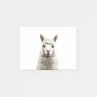 White Alpaca Post-it Notes