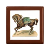 Vintage Circus Horse Gift Box