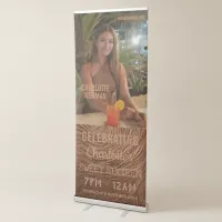 Photo Magazine Cover Sweet Sixteen Party Welcome Retractable Banner